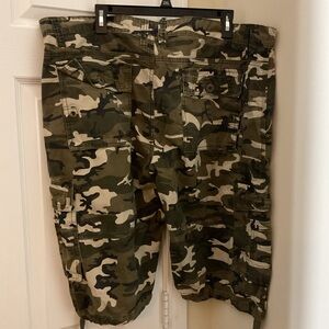 Camouflage Cargo Shorts